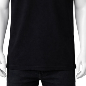 Camiseta de Manga Corta para Hombre, Corte Ajustado, Lisa, al por Mayor, 100% Algodón, Cuello Redondo, con Logotipo Personalizado - Product Image 3