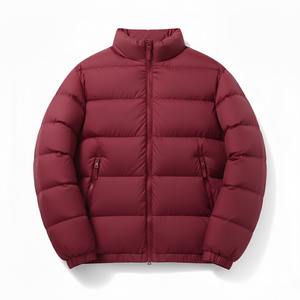 Manteau d'hiver brillant promotionnel de qualité supérieure 2026 pour homme, veste matelassée à capuche, col montant personnalisé, imperméable - Product Image 4