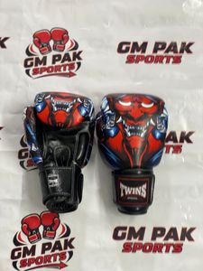 Guantes de Boxeo Muay Thai de Diseño Nuevo, Multicolores, con Cierre de Velcro, 100% Cuero Vacuno - Product Image 1