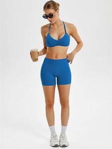 High Waist Biker Shorts for Women Plus Size <b>Athletic</b> Gym Running Pilates Yoga Sport Short Workout Shorts - Product Image 5