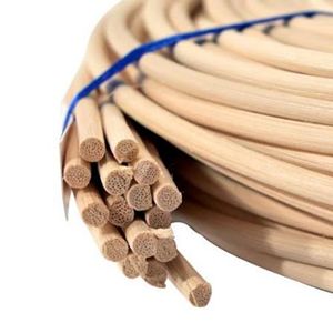 Material de ratán redondo de Vietnam para cestas decorativas, reparación de muebles, suministros de artesanía, venta al por mayor, servicio OEM ODM - Product Image 1