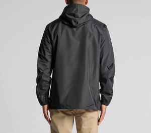 Chaqueta Impermeable Estilo Aventura con Diseño Transpirable y Resistente al Viento, Cierre Completo Ajustable con Cremallera, Chaquetas para Hombre - Product Image 1