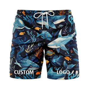 Pantalones Cortos Deportivos Casuales para Hombre, Sublimados Personalizados con Estampado de Pesca MMA, Cintura Media, Cierre con Cordón, de Secado Rápido - Product Image 2