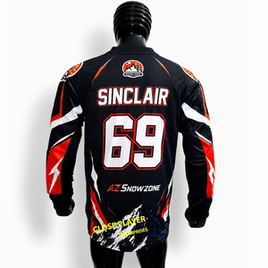 Jersey de Paintball Táctico Totalmente Personalizado |   Tela de Malla 100% Algodón de Alto Rendimiento, Transpirable, de Secado Rápido y Duradera, para Sublimación - Product Image 3