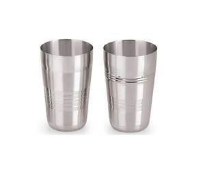 ชุดแก้วน้ำสแตนเลสสตีล (ผิวสัมผัสเงาแบบกระจก ดีไซน์ลายริ้ว เก็บความร้อนได้ 0-6 ชั่วโมง สำหรับน้ำเดือด) - Product Image 3