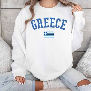 Sweat-shirt en molleton de coton personnalisé d'usine grecque, broderie de lettres en chenille motif léopard, vêtement grec de sororité, pull - Product Image 4