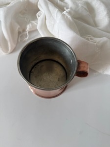Tumbler Lid Serving <b>Copper</b> Glass with Brass Lid Ayurvedic Health Benefits Brass <b>Copper</b> <b>Utensils</b> - Product Image 4