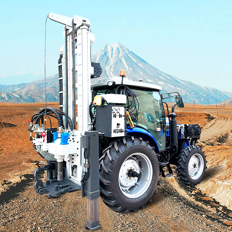 Mobile Tractor Water Well Drill Rig