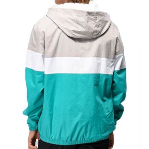 Veste coupe-vent à capuche personnalisée, style hip-hop, demi-zip, veste coupe-vent, résistante à l'eau, vêtements de plein air, veste décontractée fine - Product Image 2