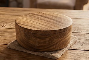 ARTISTIC CRAFTS Handcrafted Modern Luxury Eco-Friendly Acacia Wood <b>Storage</b> <b>Box</b> Custom Size - Product Image 2