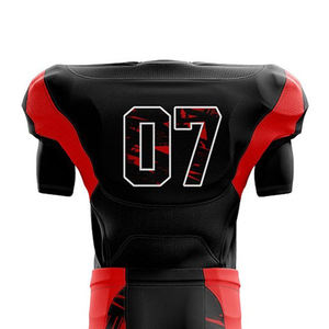 Uniforme de Fútbol Americano Sublimado para Adultos, Venta al Por Mayor, Nueva Llegada 2026, Conjunto de Jersey y Pantalón Corto, Transpirable y de Secado Rápido - Product Image 6