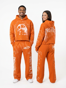 Conjuntos de Dos Piezas de Invierno con Diseño Personalizado, Sudadera con Capucha y Pantalones Deportivos, Ropa Urbana Informal y Elegante, Cómoda, Holgada, 100% Transpirable - Product Image 3