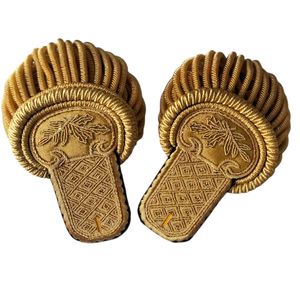 OEM de Alta Calidad, Hechos a Mano, con Flecos Dorados y Pequeños Borlas Doradas, Epaulettes de Hombro, Uniformes Personalizados, Equipo de Defensa Personal - Product Image 5
