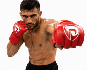 High Quality Customized Cowhide Leather MMA Gloves Breathable <b>Dummy</b> Type Dumela International Custom Logo Packaging All Seasons - Product Image 3
