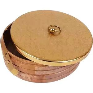 กล่องไม้ใส่โรตีแบบดั้งเดิม ทำด้วยมือ สำหรับเก็บโรตีในครัวเรือน - Product Image 2