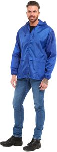 ผู้ผลิตเสื้อแจ็คเก็ตกันลมแบบ OEM สีสันตัดกัน เสื้อแจ็คเก็ตกันลมสำหรับผู้หญิง น้ำหนักเบา สำหรับเล่นกีฬา กันน้ำ มีฮู้ด - Product Image 5