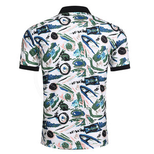 Polo en sublimation de qualité supérieure pour homme, tissu respirant, coupe confortable, tenue sportive décontractée - Product Image 3
