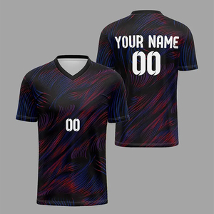 Wholesale Price Breathable Short Sleeve Printed <b>Soccer</b> Jerseys Unique Designs Comfortable Quick Dry - Product Image 4