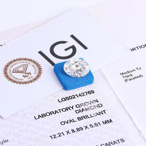 D'vins Jewels - Diamante CVD Suelto Certificado por IGI, 0.5ct E VVS1, Corte Brillante, Diamante Blanco Cultivado en Laboratorio para Joyería - Product Image 4