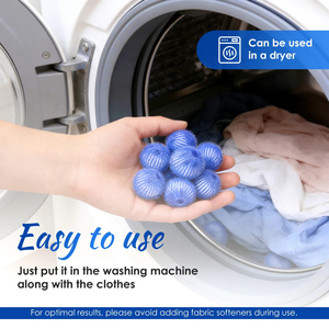 Boules <span class=keywords><strong>de</strong></span> <span class=keywords><strong>lavage</strong></span> réutilisables en nylon pour machine à laver, <span class=keywords><strong>anti</strong></span>-emmêlement, pour la capture des poils <span class=keywords><strong>de</strong></span> chiens et <span class=keywords><strong>de</strong></span> chats, et des peluches - Product Image 6