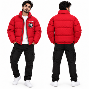 Chaquetas Acolchadas para Hombre de Alta Calidad, Personalizadas, Impermeables, con Capucha, Cálidas para Invierno, Estilo Casual Vintage, Venta al Por Mayor - Product Image 3
