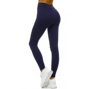 Leggings de yoga taille haute simples et unis pour femmes - Vêtements de fitness extensibles, respirants et écologiques avec options de couleurs personnalisées - Product Image 6
