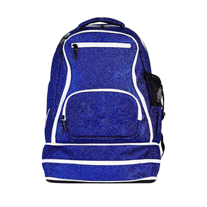 New Arrival Custom Color & Embroidery Low Price Glitter <b>Backpack</b> Anti-Theft High Quality Glitter OEM Cheerleader Bagpack - Product Image 1