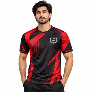 Camiseta de Fútbol Moderna Hecha con Tela Resistente y Construcción Cómoda que Ofrece una Uso Transpirable, Detalles Impecables y Atractivos - Product Image 1