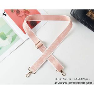 Accesorios para Bolsos de Mujer Color Caqui, Correa de 4CM con Letras en Inglés ASA DE BOLSO - Product Image 1