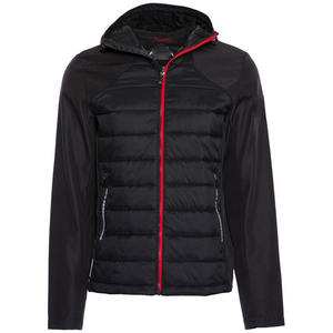 Stylish <b>Slim</b> <b>Fit</b> Coated Canvas Stand Collar Breathable Customized Puffer <b>Jacket</b> for Men - Product Image 3