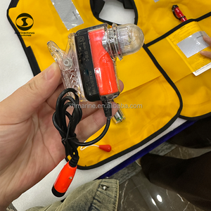 ISO 12402-3 Tipo 1 Chaleco <span class=keywords><strong>de</strong></span> salvavidas marino inflable Chaleco <span class=keywords><strong>de</strong></span> flotabilidad Chaqueta <span class=keywords><strong>de</strong></span> rescate automático 150N para la venta - Product Image 6