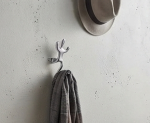 Metal Wall <b>Hook</b> Man Design Silver Finished Perfect For Modern Bathroom Kitchen And Towel Storage Solutions - Product Image 4