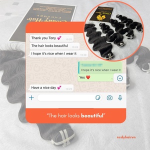 Wholesale Price All Color Body Wave Bundles Human Hair Extensions Super Double Drawn Raw Cuticle Aligned Human Hair - Product Image 4