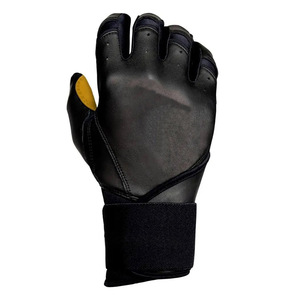 2026 <b>Baseball</b> <b>Gloves</b> White Black Leather Waterproof UV Protection Non Slip Pull on Closure Adult Right Handed All Seasons - Product Image 3