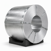 Bobine d'acier Aluzinc Galvalume 55% GL Coil DX51D+AZ AZ100-AZ200 à paillettes régulières pour toiture et tôles ondulées