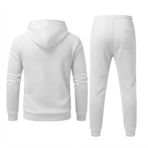 Ensemble sweat-shirt à capuche et pantalon de jogging pour homme, ensemble décontracté deux pièces, sweat-shirt et pantalon assortis - Product Image 3