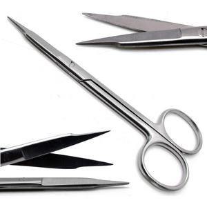 Tijeras de tenotomía Steven de alta calidad, punta recta de 5,25 ", 1,8", instrumentos quirúrgicos de acero inoxidable, pinzas, tijeras - Product Image 2