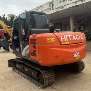 Excavadora Hitachi ZX60 de 6 toneladas usada de segunda mano Hitachi Zx60 Zx50 Blade Casi nueva condición Excavadora pequeña - Product Image 2