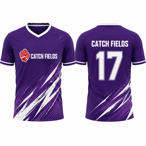 Maillot de football pour homme avec impression sublimée, nom de l'équipe, votre nom/votre numéro, vêtements de sport respirants, maillots de football - Product Image 1