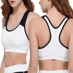 เสื้อชั้นในแบบ Racer-Back สำหรับออกกำลังกาย โยคะ วิ่ง ฟิตเนส ระบายอากาศได้ดี สำหรับผู้หญิง - Product Image 1