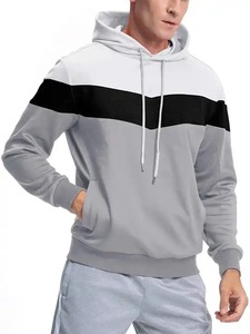 เสื้อฮู้ดดี้ผู้ชายทรงปกติ ไซส์ XS ผ้าโพลีเอสเตอร์/คอตตอนคุณภาพสูง ราคาขายส่ง รับสกรีนโลโก้ด้านหน้า ผ้าฟลีซเนื้อนุ่ม ระบายอากาศได้ดี เหมาะสำหรับฤดูหนาว - Product Image 2