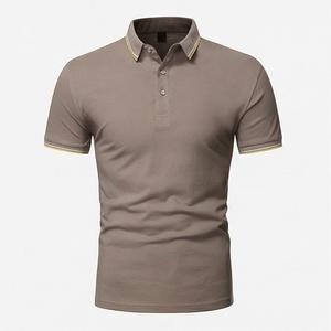 เสื้อโปโลผู้ชายแฟชั่นลำลองสไตล์สตรีทแวร์สำหรับฤดูร้อน ไซส์ใหญ่ ผ้าฝ้ายระบายอากาศได้ดี เสื้อผ้ากีฬาคุณภาพพรีเมียม สีสันปรับแต่งได้ - Product Image 1
