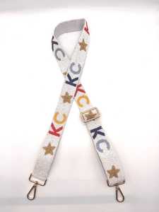 Kansas City Beaded Purse Strap Adjustable Bag Strap for KC Teams <b>Game</b> Day & Clear Stadium Bags Handmade Beaded Strap Fan Gift Ac - Product Image 1