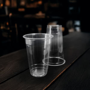 Gobelets jetables transparents QUANG QUAN, fabricant, 95 mm, PP/PET, 360 ml/500 ml/700 ml, à paroi simple, pour boissons froides, jus, café - Product Image 5
