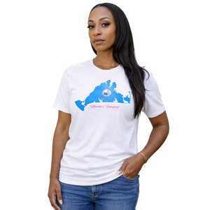 Camiseta de Mujer Jack and Jill Martha Vineyard, Manga Corta, Estampado Gráfico, Cuello Redondo de Algodón, Venta al por Mayor OEM - Product Image 2