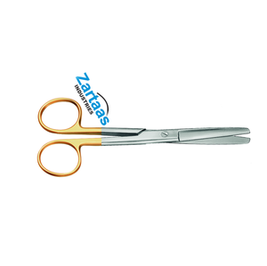 Tijeras Quirúrgicas Rectas de Acero Inoxidable de Alta Calidad, Estándar TC, 20 CM, Fabricante y Exportador de Instrumentos Quirúrgicos - Product Image 2