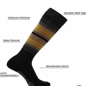 Wholesale <b>Winter</b> Casual Athletic Men's <b>Socks</b> Anti-Slip Quick Dry Breathable Spandex/Nylon/Cotton Bulk <b>Socks</b> - Product Image 6