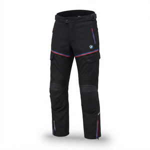 Pantalon de moto unisexe en Cordura 3 couches imperméable pour homme/femme, certifié CE, pour le tourisme/le tout-terrain, 4 saisons, aventure/enduro - Product Image 1