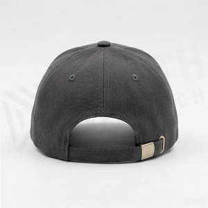 Unisex 6-Panel Baseball Cap Solid Color Cotton Twill Fitted Hat Casual Style Adult Size 58-60CM - Product Image 2