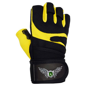 Gants de sport unisexes en néoprène à demi-doigts avec un design unique pour la musculation, confortables, tailles, couleurs et logo personnalisables - Product Image 1